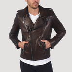 Franklin Leather Jacket // Chestnut (M)
