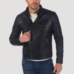 Stockton Leather Jacket // Black (XL)
