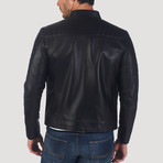 Stockton Leather Jacket // Black (L)