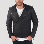 Guerro Leather Jacket // Brown Taffeta (2XL)