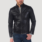 Stanyan Leather Jacket // Black (L)