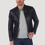 Stanyan Leather Jacket // Black (XL)