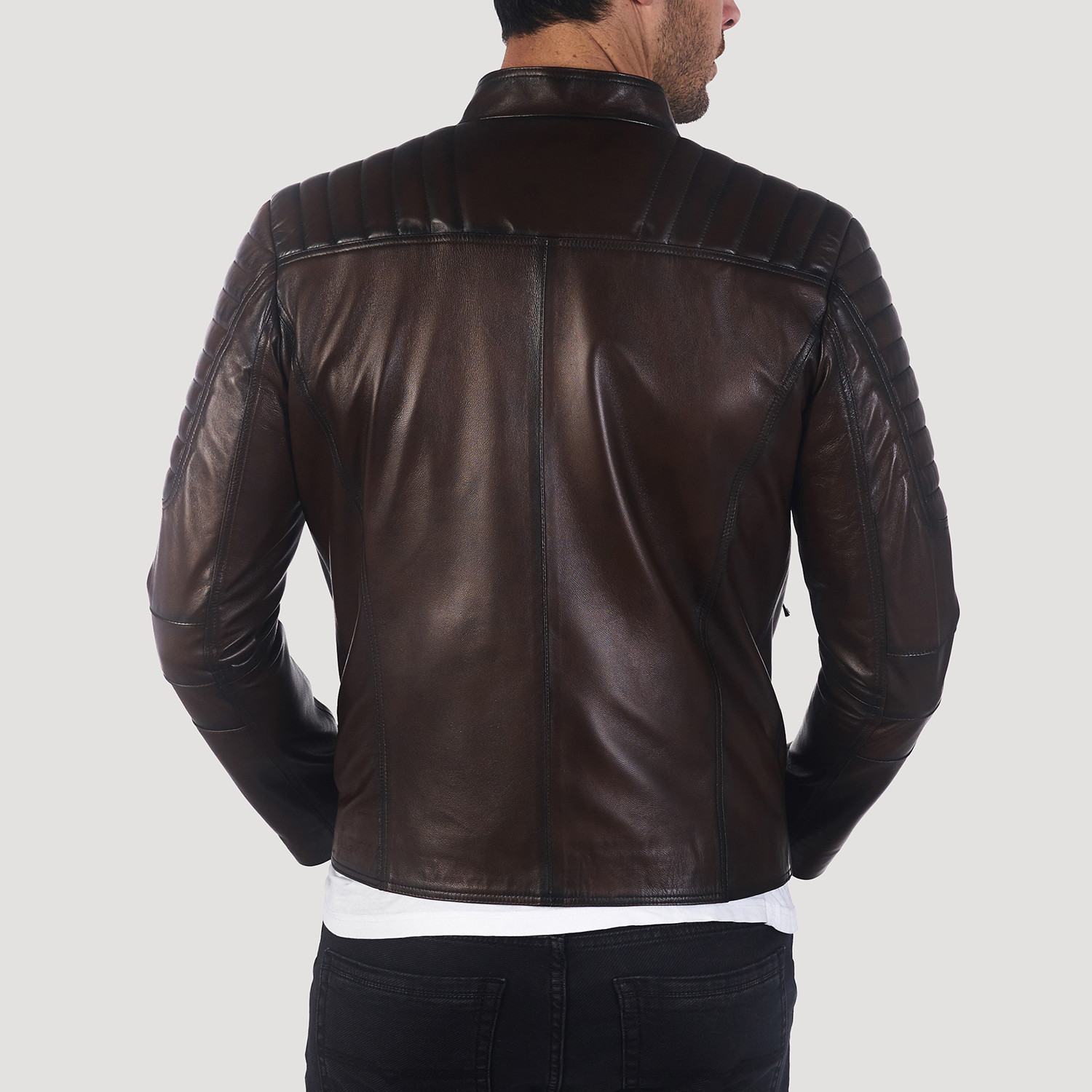 Hyde Leather Jacket // Chestnut (XS) - Giorgio di Mare - Touch of Modern