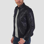 Stanyan Leather Jacket // Black (M)