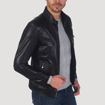 Stanyan Leather Jacket // Black (3XL)