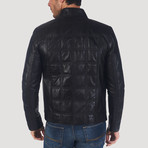 Ross Leather Jacket // Black (S)