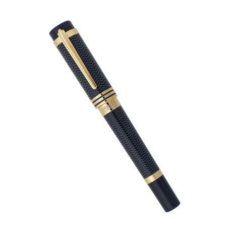 TIBALDI by Montegrappa // New York Rollerball // Blue Yellow Gold Plated