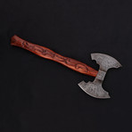 Damascus Double Head Tomahawk