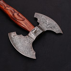 Damascus Double Head Tomahawk