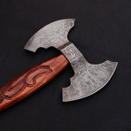 Damascus Double Head Tomahawk