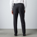 Slim Fit Wool Suit // Black (US: 36S)