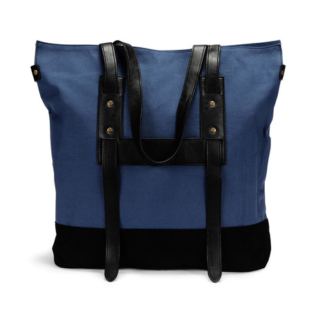 The Simple Tote // Blue