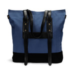 The Simple Tote // Blue
