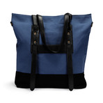 The Simple Tote // Blue