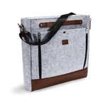 The Alley Messenger Bag // Grey