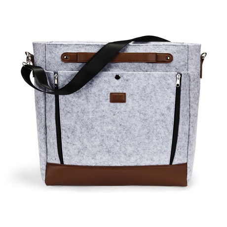 The Alley Messenger Bag // Grey