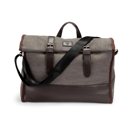 The Modern Messenger Bag // Brown