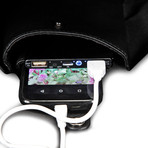 The Modern Messenger Bag // Black