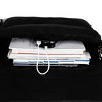 The Modern Messenger Bag // Black