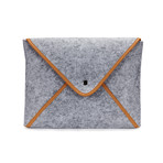 The Classic Laptop Sleeve // Grey