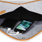 The Classic Laptop Sleeve // Grey