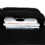 The Modern Messenger Bag // Black