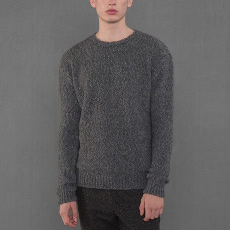 Hurricane Knitted Sweater // Grey (S)