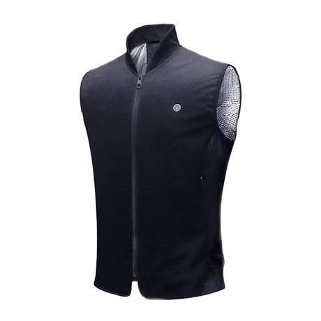 Heated Vest + Battery Pack // Dark Steel Gray (Small)