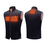 Heated Vest + Battery Pack // Dark Steel Gray (Small)