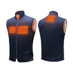 Heated Vest + Battery Pack // Navy (Small)