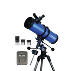 Polaris Equatorial Reflecting Telescope With 3 Eyepieces + Polaris Motor Drive