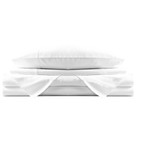 Alfred Sung // 4 Piece King Sheet Set // White (White)