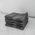 Alfred Sung Hotel Collection // Wash Cloth // Set of 4 (White)