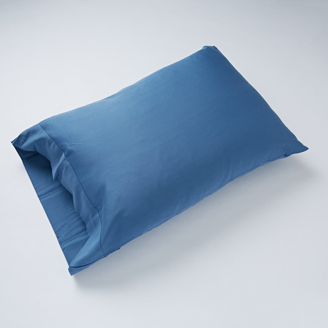 Temperature Regulating Pillowcases // Midnight Blue // Set Of 2 (King)