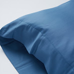 Temperature Regulating Pillowcases // Midnight Blue // Set Of 2 (King)