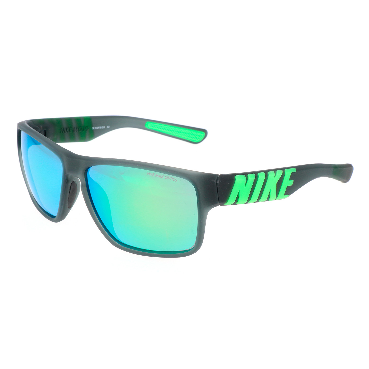 Mojo Sunglasses // Grey + Green Sunglasses // Grey + Green - Nike ...