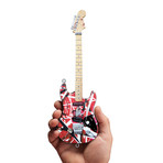 Van Halen // EVH + Michael Anthony Mini Guitar Replicas // Set Of 2