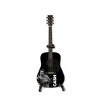 Johnny Cash // Photo Tribute Mini Acoustic Guitar Replica
