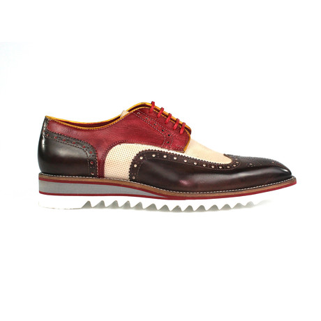 Medallion Wing-Tip Derby // Coffee Brown + Cream (Euro: 40)