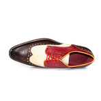 Medallion Wing-Tip Derby // Coffee Brown + Cream (Euro: 40)