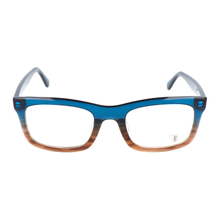 Larson Optical Frame // Blue + Brown