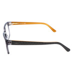 Loren Optical Frame // Clear Grey