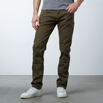 Classic Jeans // Olive (34WX30L)