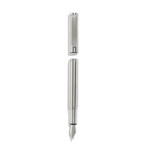 Pocket Fountain Pen // Brushed Chrome