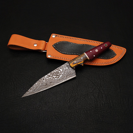 Damascus Kitchen Knife // 9151