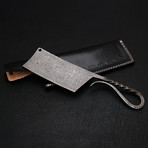 Damascus Forged Cleaver