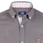 Hywel Button Down Shirt // Gray (S)