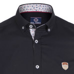 Pope Button Down Shirt // Navy (S)