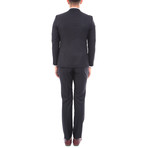 Bradly Slimfit Plain 2-Piece Suit // Black (Euro: 48)