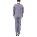 Noe Slimfit Plain 2-Piece Suit // Gray (Euro: 48)